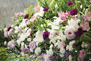 Fleurs Cimetière sur Chaource